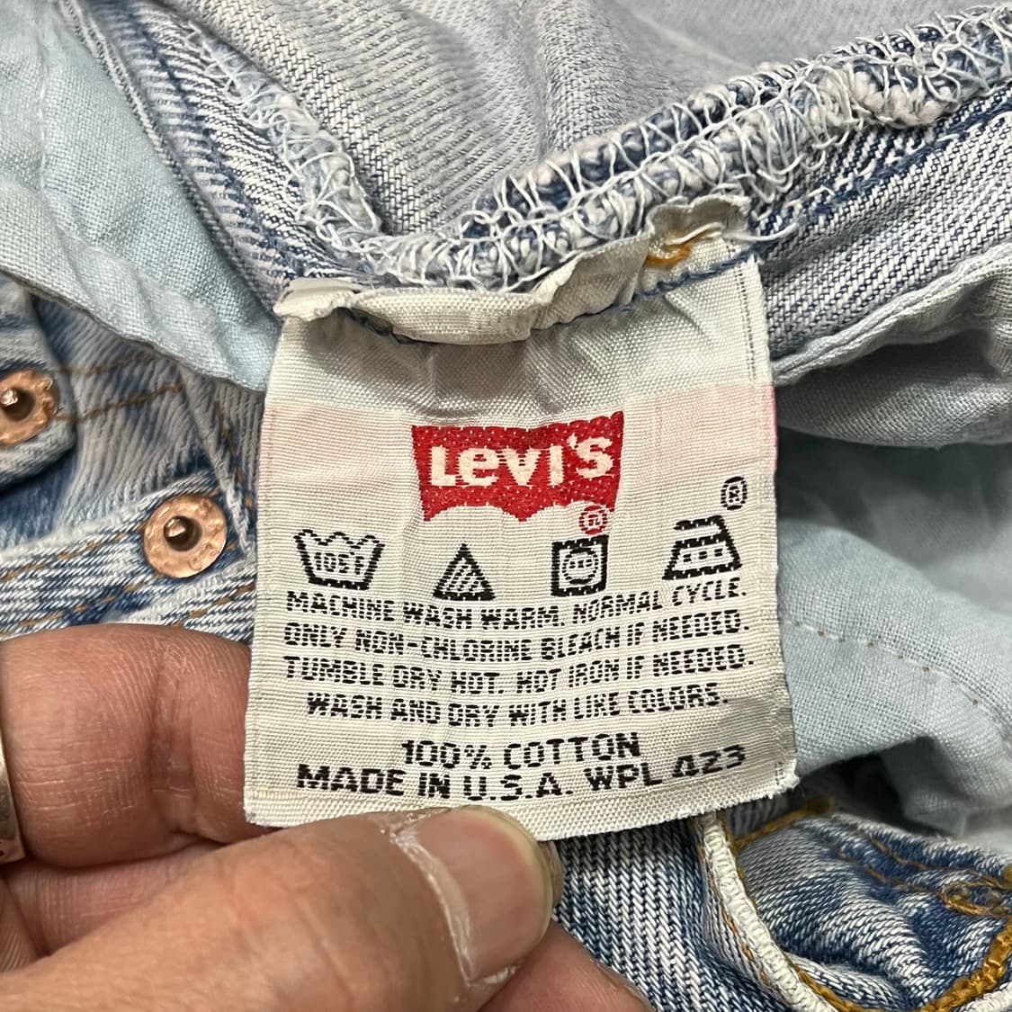 USA 리바이스 501 데님 팬츠 y14809 상품이미지7