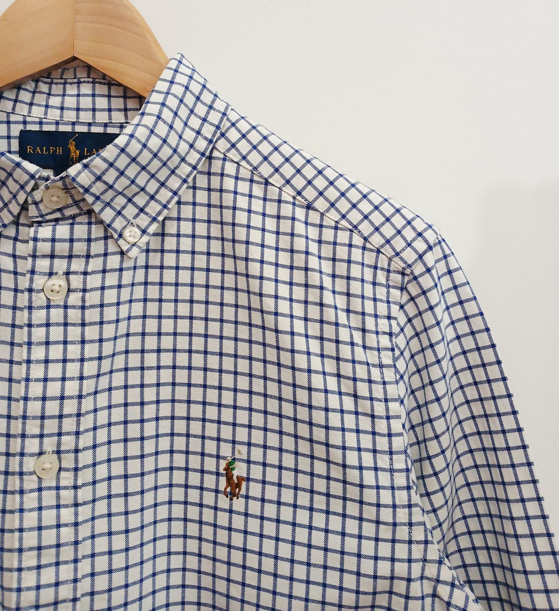 랄프롤렌폴로 버튼다운 체크셔츠 상품이미지3