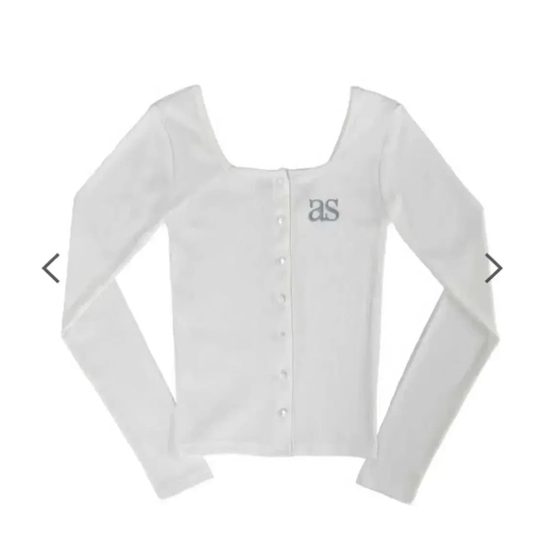 애즈온 시실리 가디건 화이트 아이보리 상품이미지1