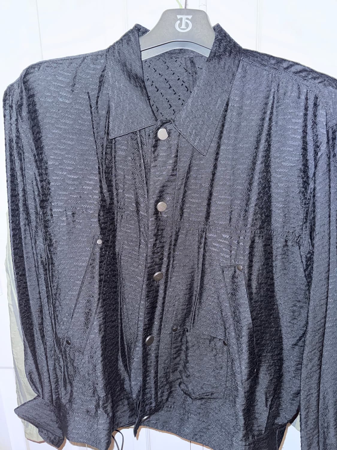 해칭룸 자켓 Trucker Jacket Jacquard 상품이미지3