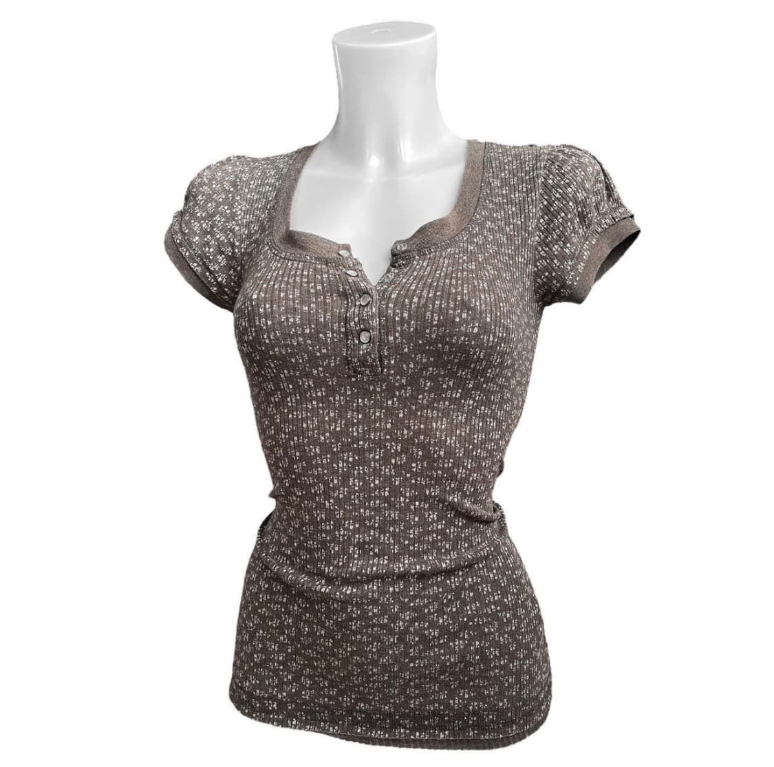 빈티지 플라워 반팔 상품이미지2