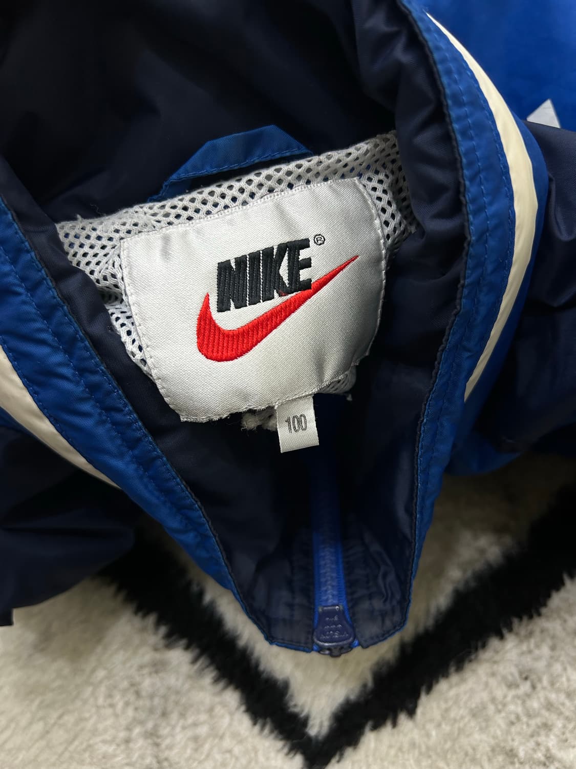 [L]나이키90s 오버핏 이탈리아 축구 국대 바람막이 상품이미지7