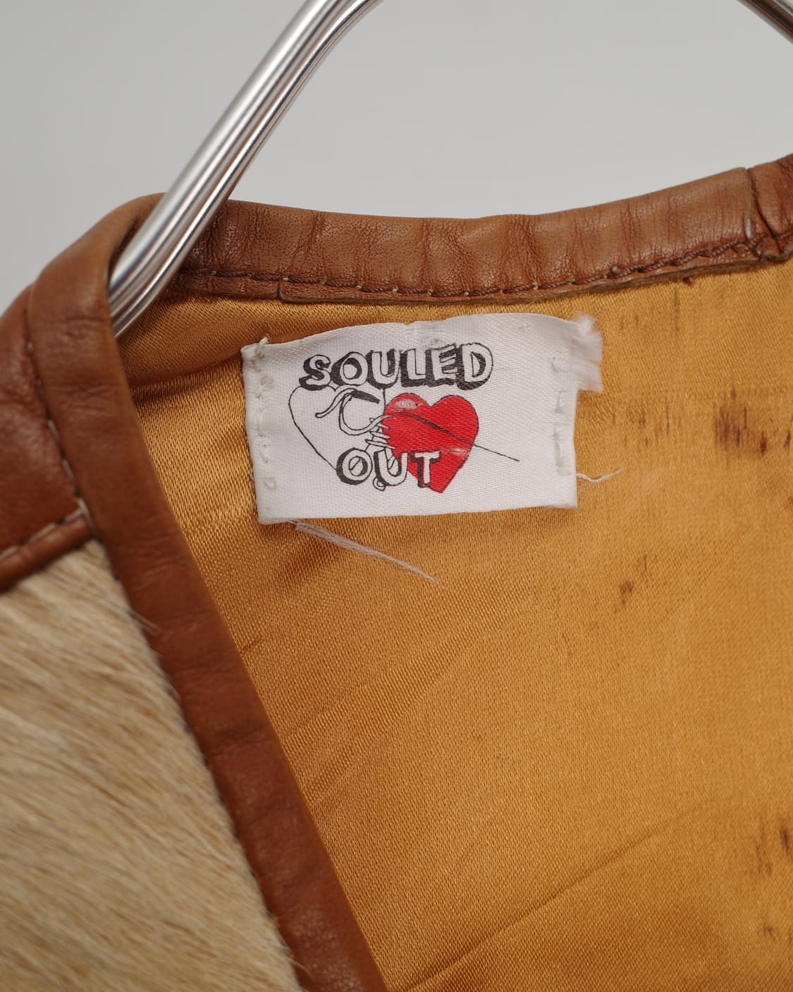 western leather vest 상품이미지3