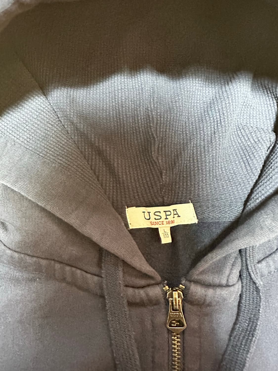 폴로 아쎈 빅포니 네이비 후드집업 L 상품이미지2