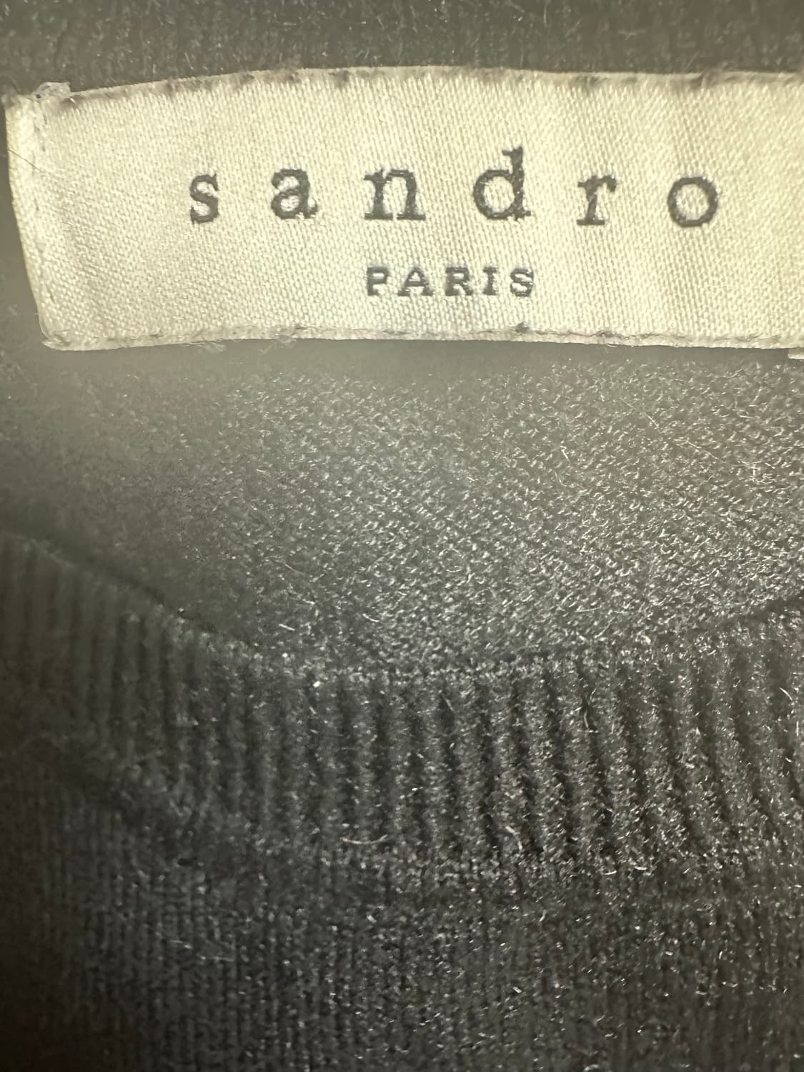 산드로 울캐시미어장미 자수 니트 상품이미지7