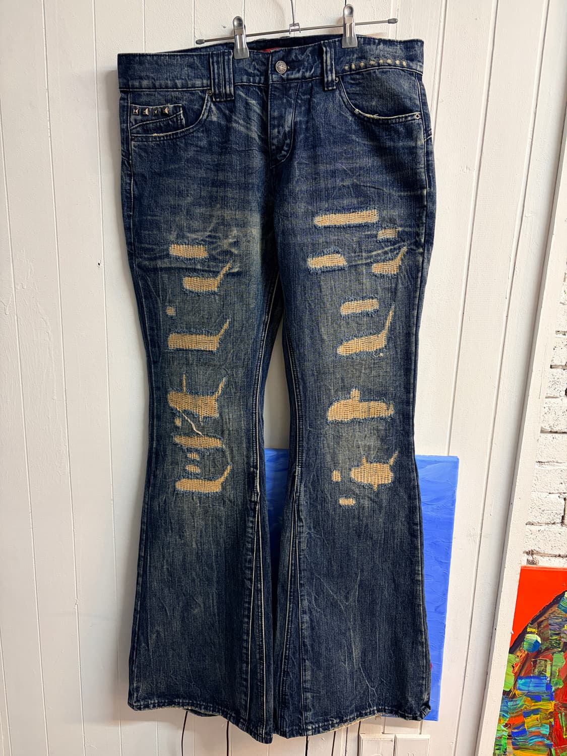 (34) 제이디드 런던 데님 디스 플레어 진 상품이미지1