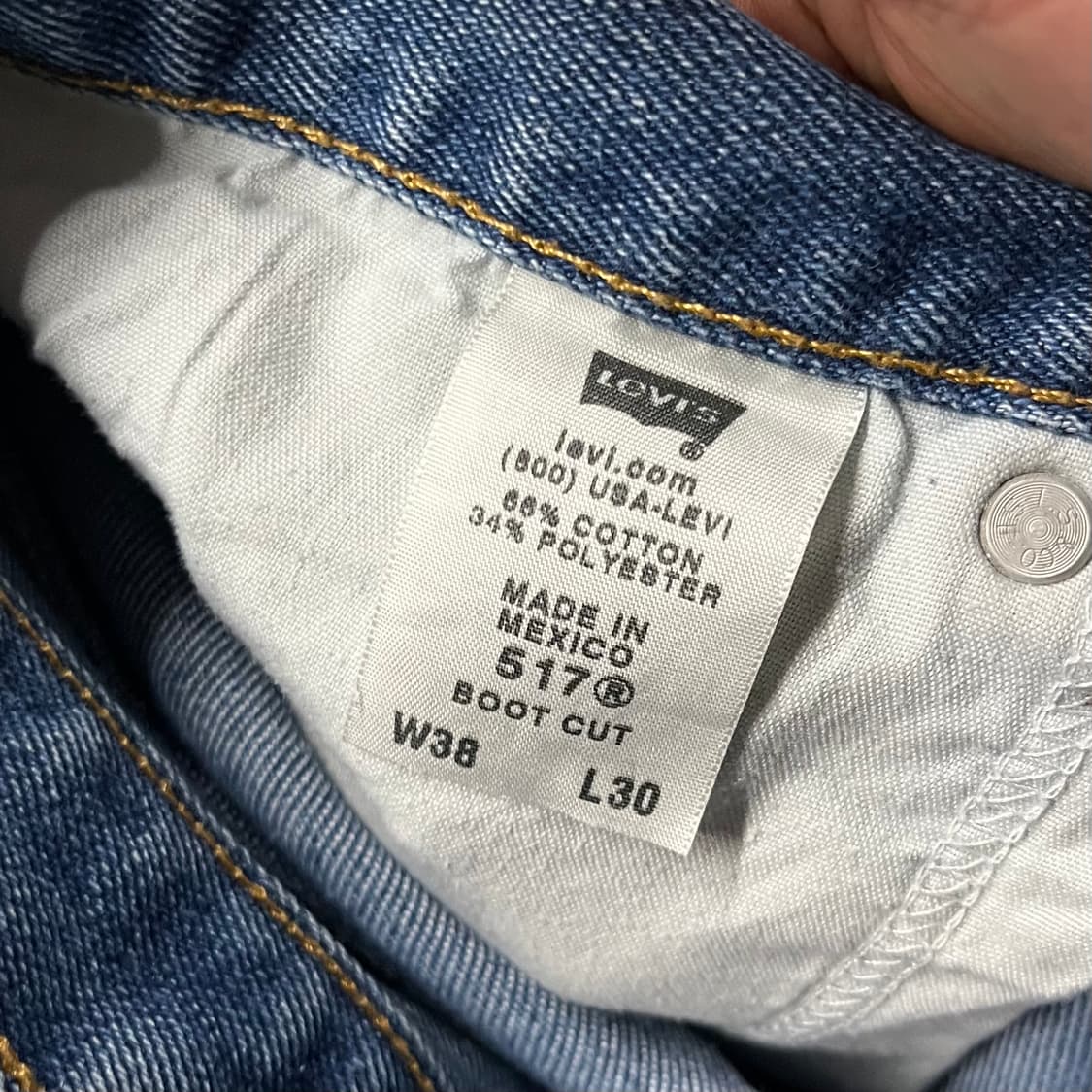 Levis517 데님 팬츠 (32-35“) 상품이미지6