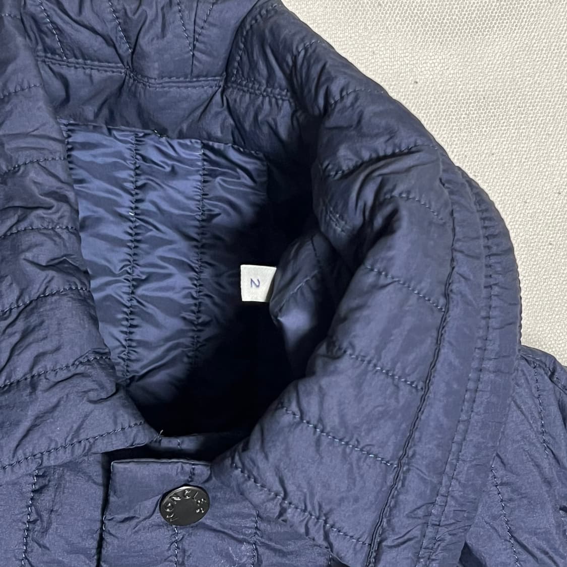 2 몽클레어 네이비 퀄팅 자켓 상품이미지4