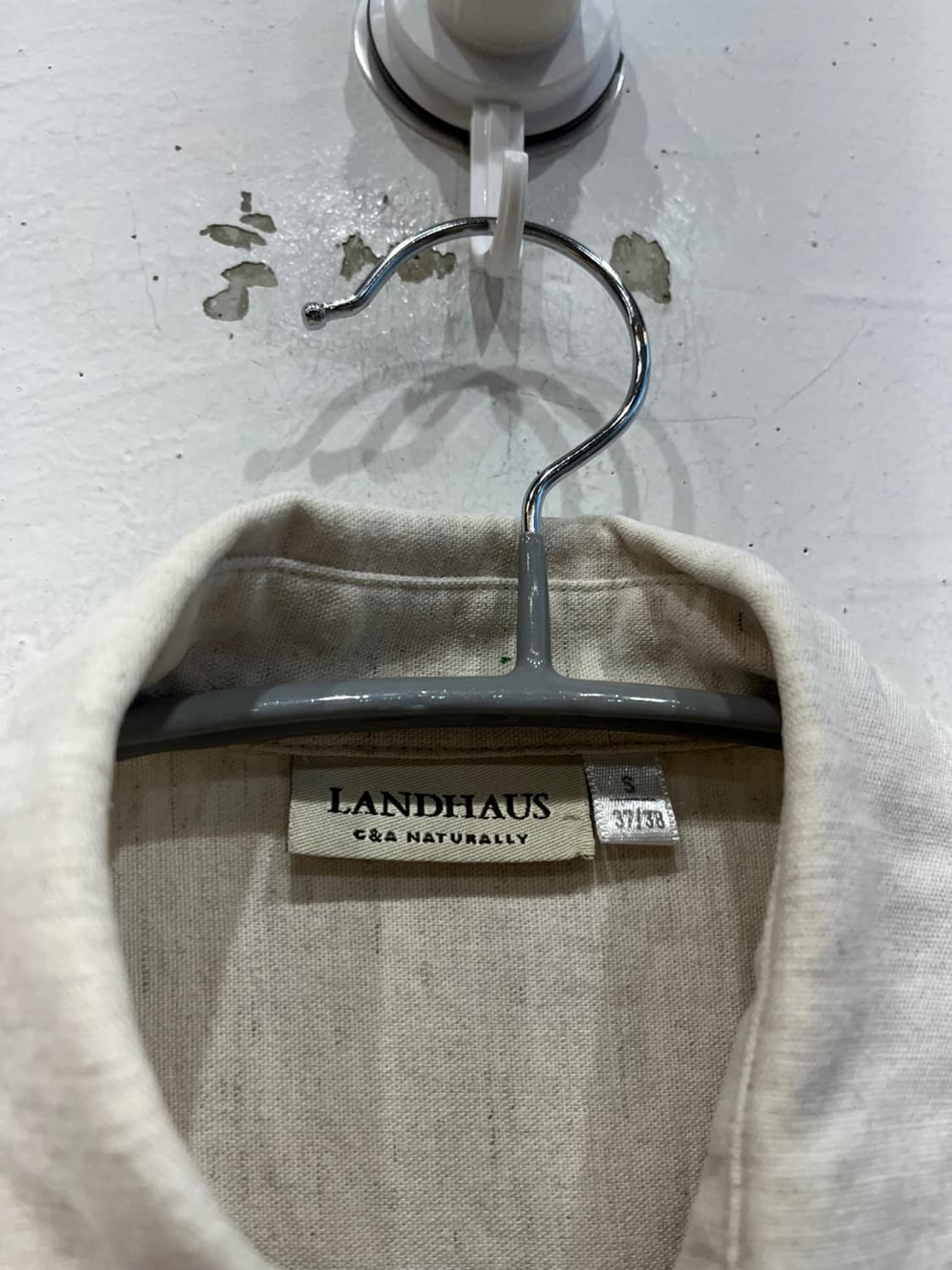 Landhaus 린넨 블렌디드 하프 반팔 티롤리안 셔츠  상품이미지6