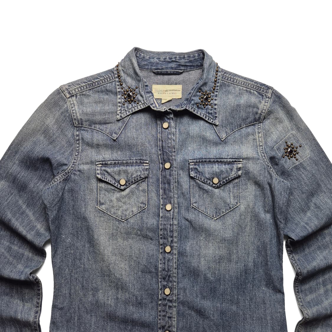 [XS] 폴로 데님앤서플라이 웨스턴 데님셔츠 상품이미지3