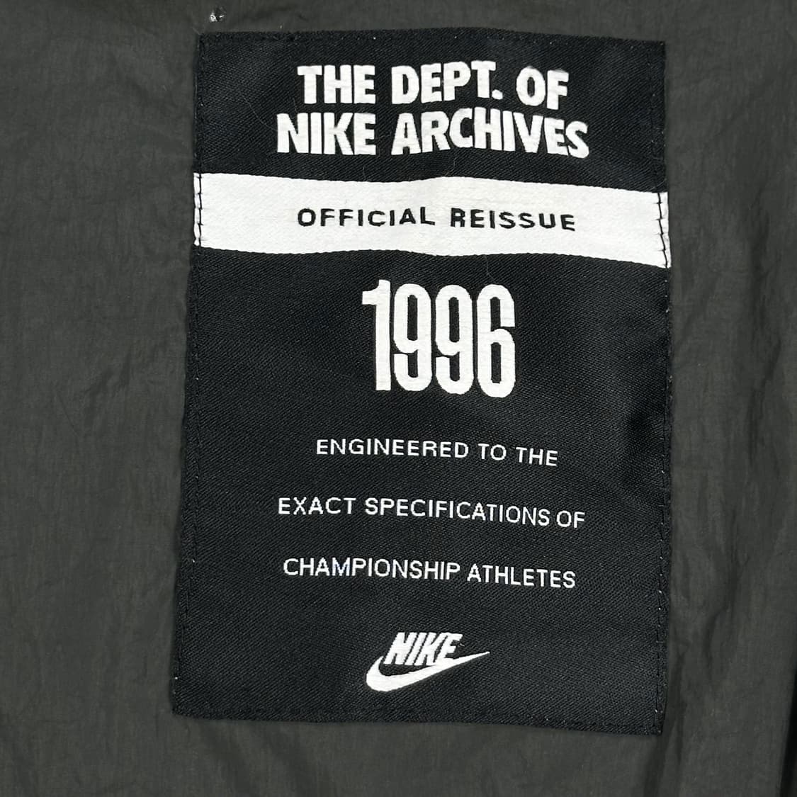 나이키 리이슈 스우시 우븐 바람막이 블랙 M 상품이미지6