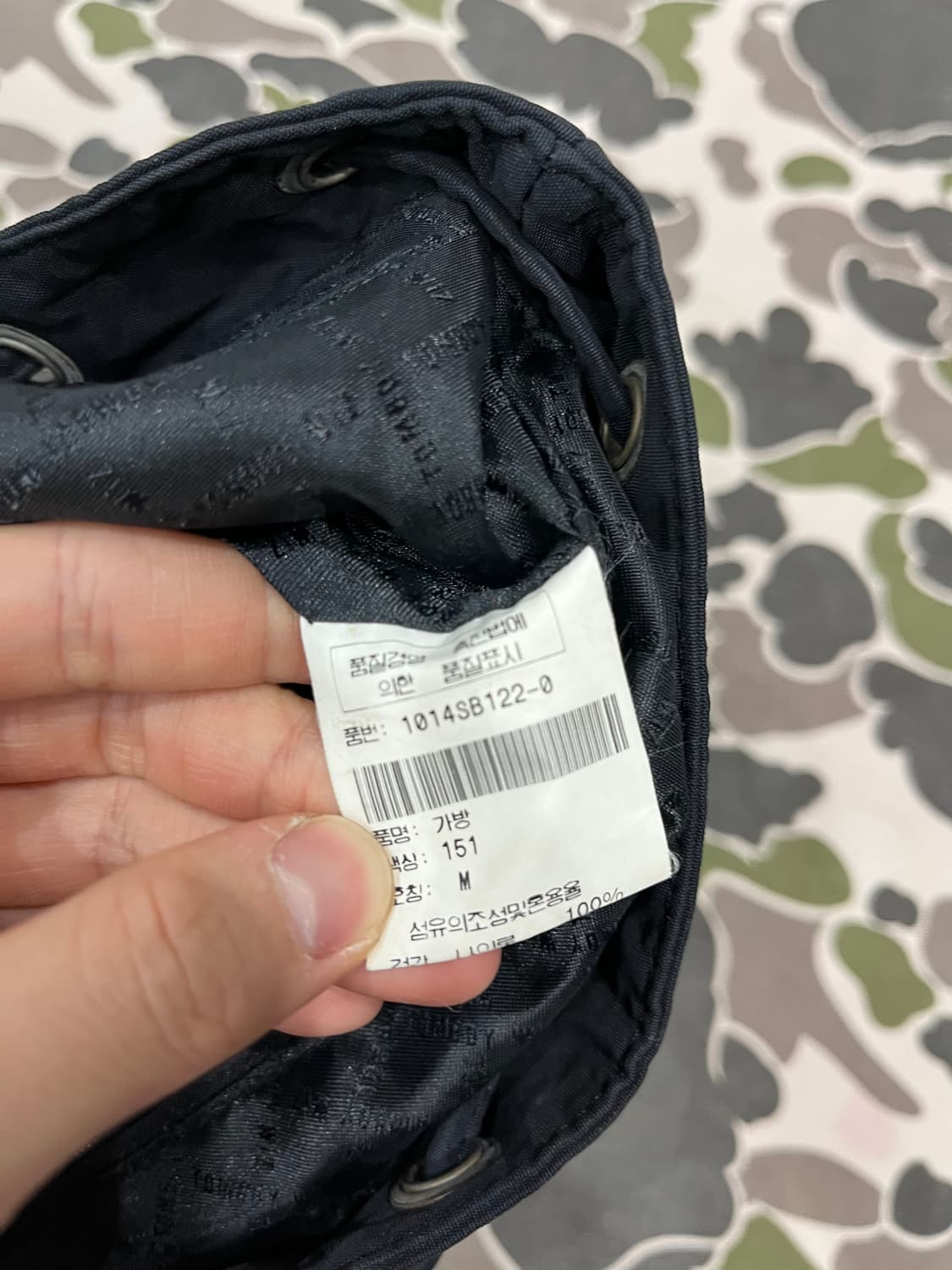 톰보이 소가죽 트리밍 미니 백팩 상품이미지6