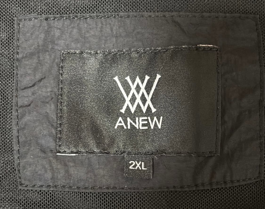 어뉴 ANew 블랙 바람막이 점퍼 2xl (어뉴 파우치증정) 상품이미지5