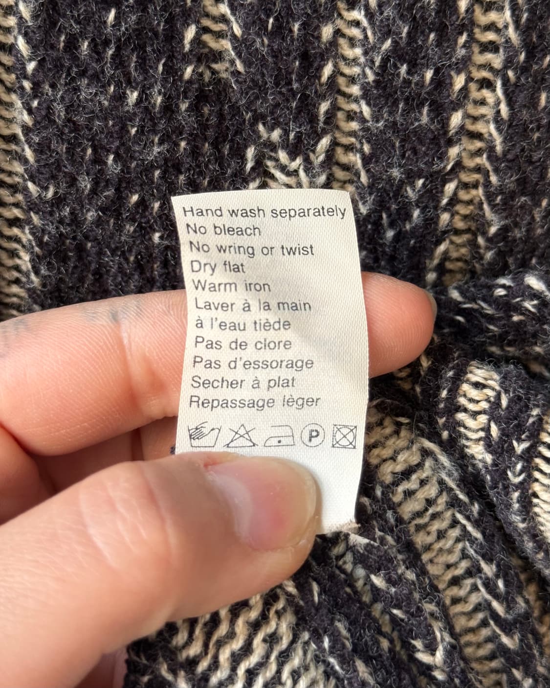 VERSACE V-neck cable knit 상품이미지6