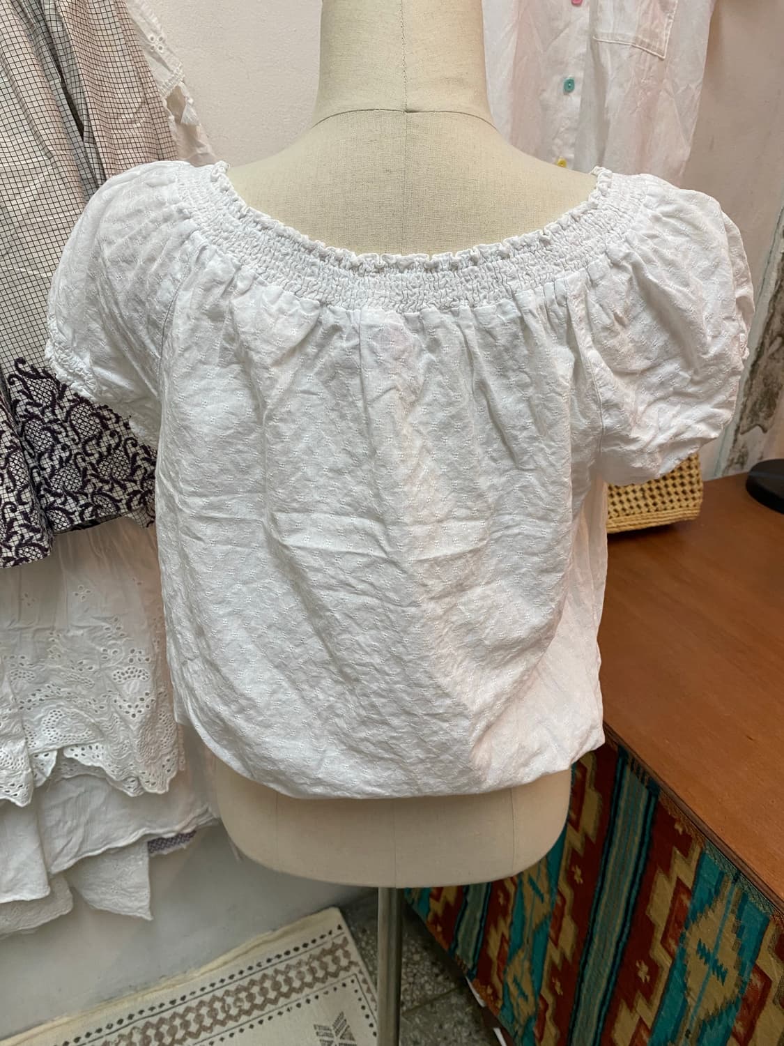 유럽빈티지 자수셔츠 상품이미지3