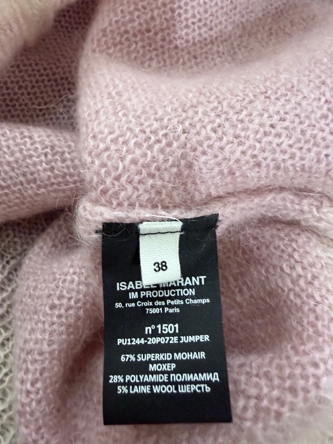 이자벨마랑 드루셀 모헤어 니트 스웨터 상품이미지6