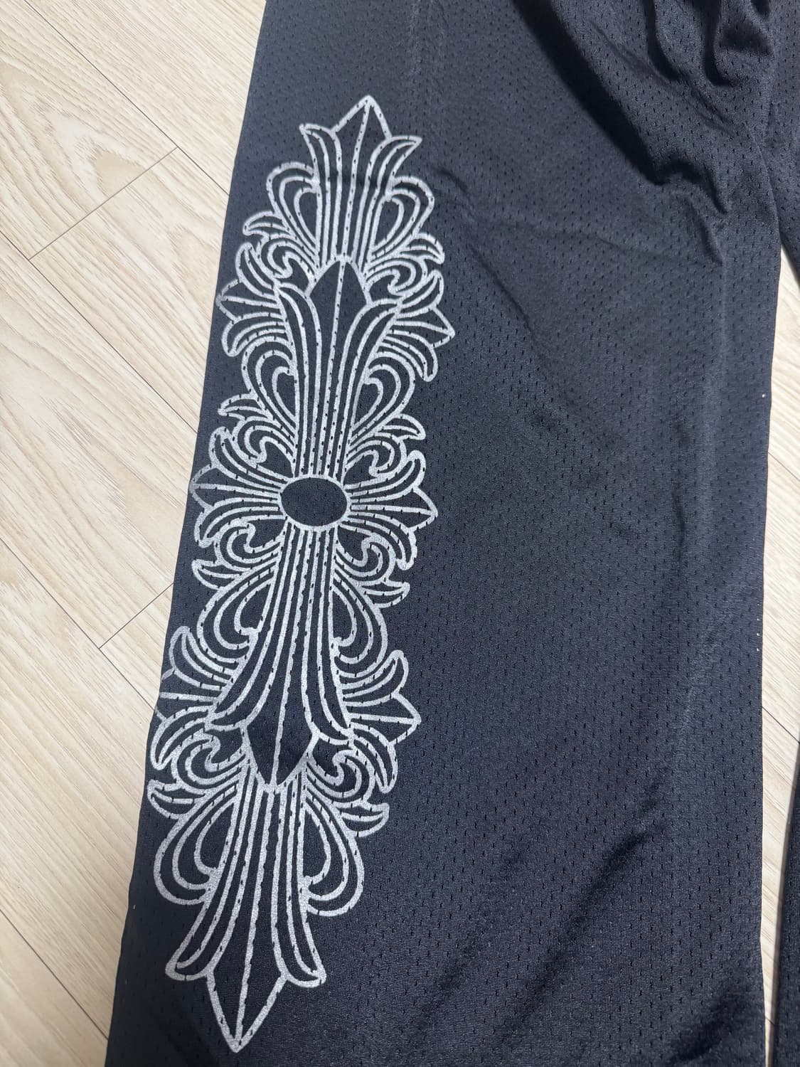 크롬하츠 메쉬 긴바지 블랙 M 상품이미지3