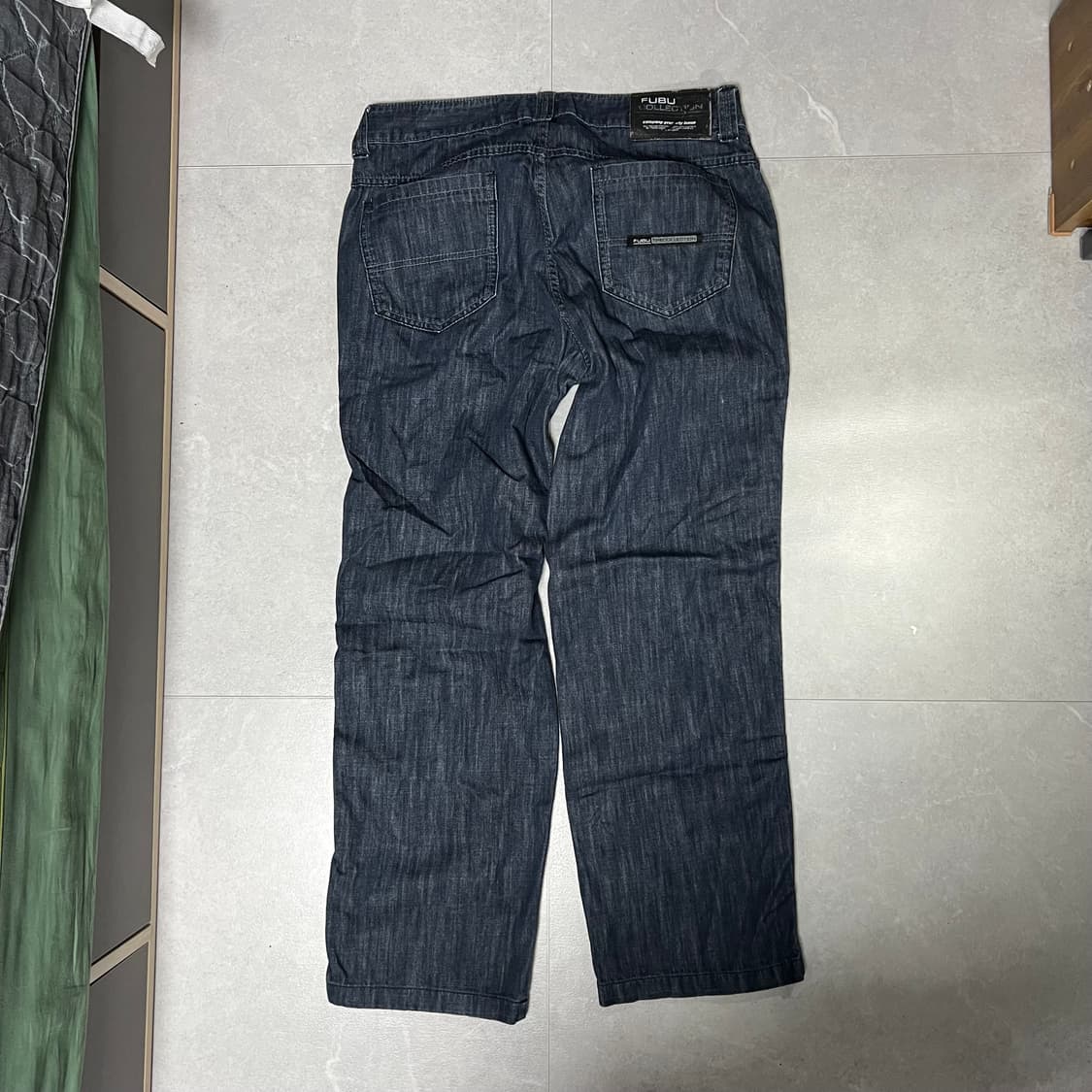 [32] 00s FUBU OG 빈티지 워싱 데님 청바지 상품이미지4