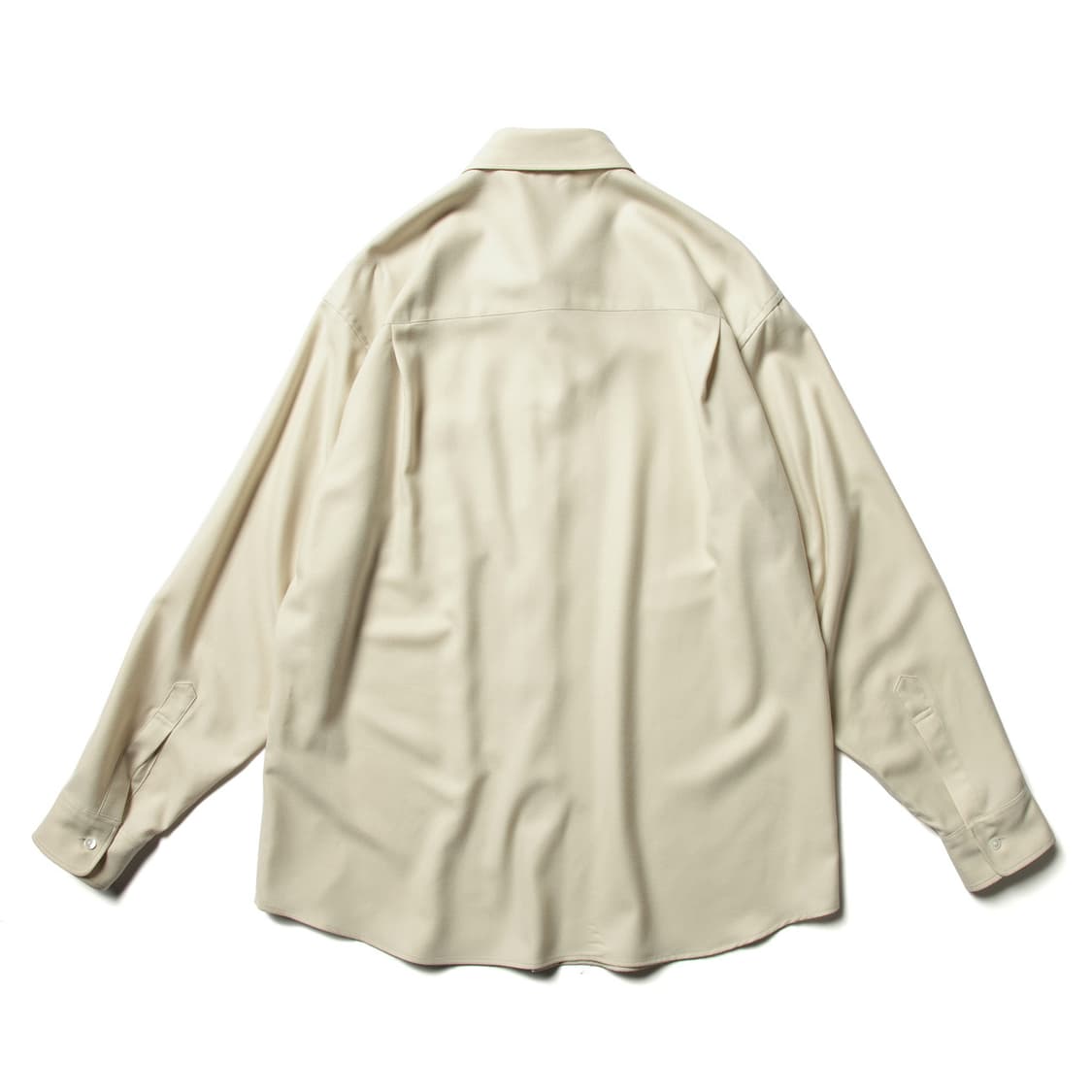 [5] 오라리 슈퍼 라이트 울 셔츠 아이보리 상품이미지9