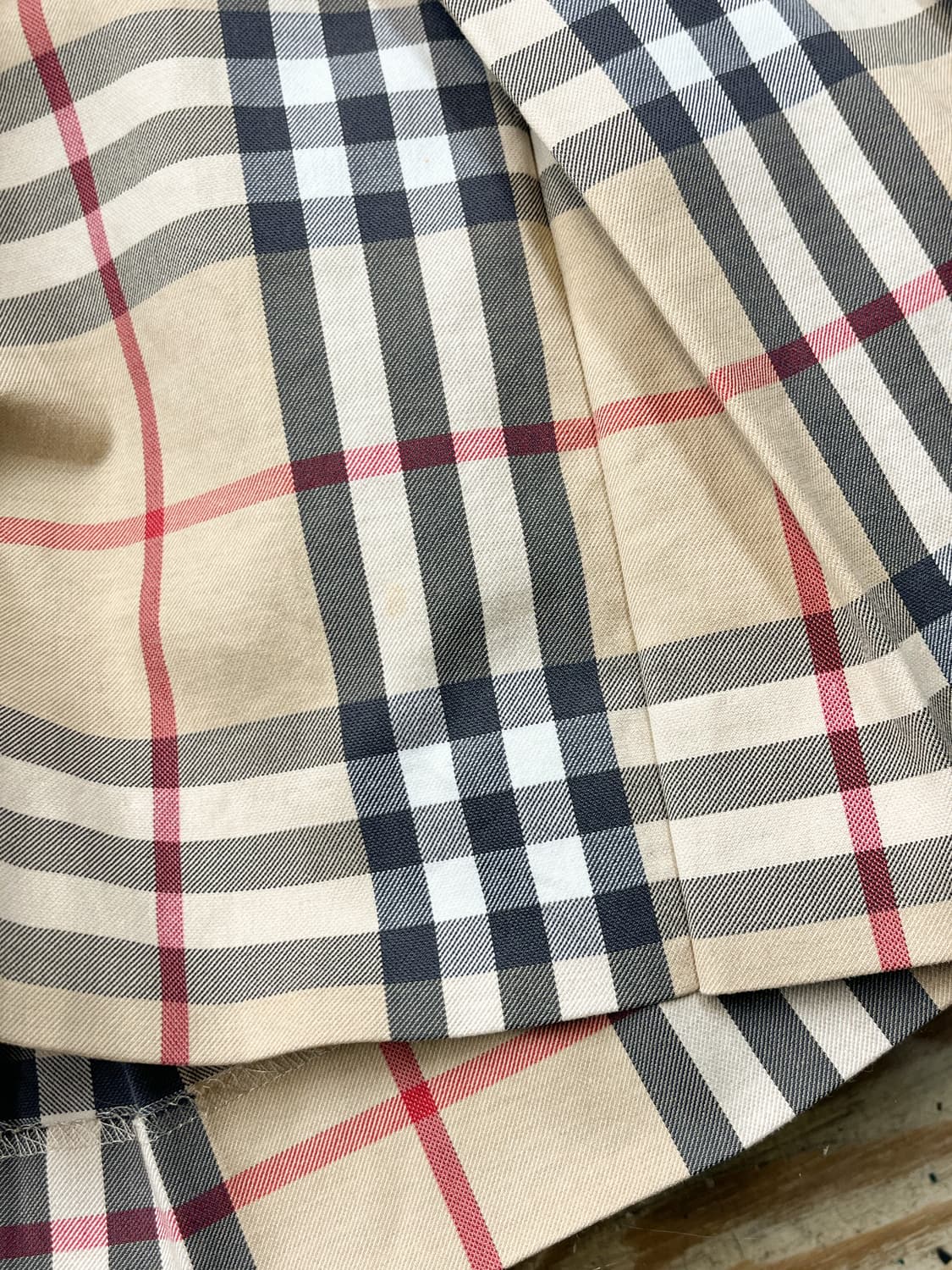 버버리 노바 체크 벨티드 스커트 상품이미지8