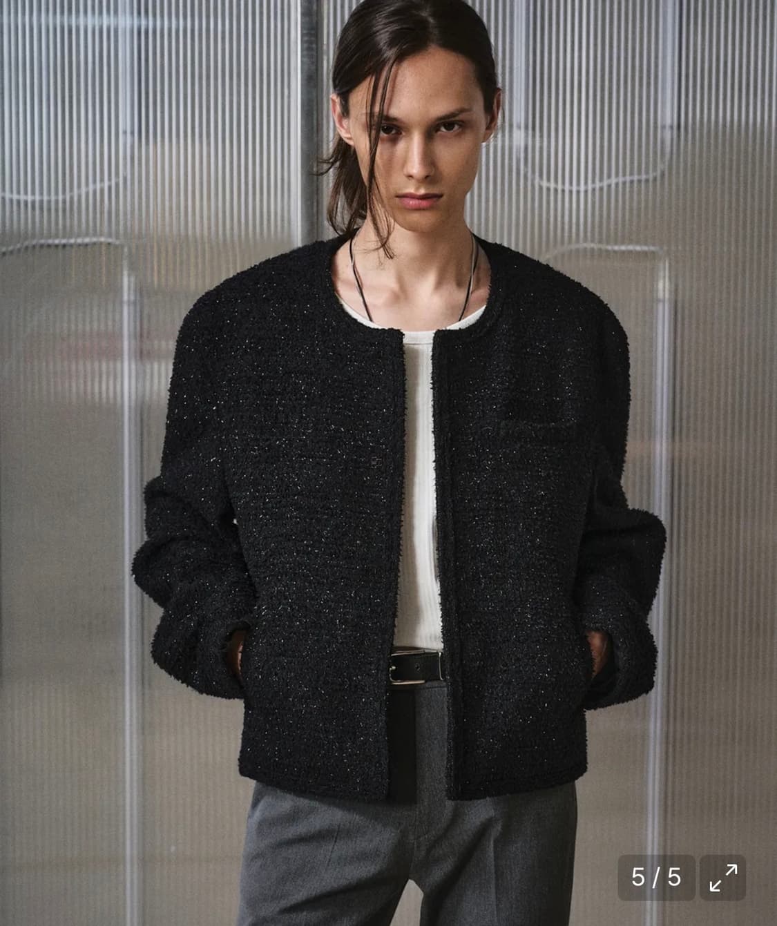 엘무드 셀러브리티 트위드 자켓 상품이미지2