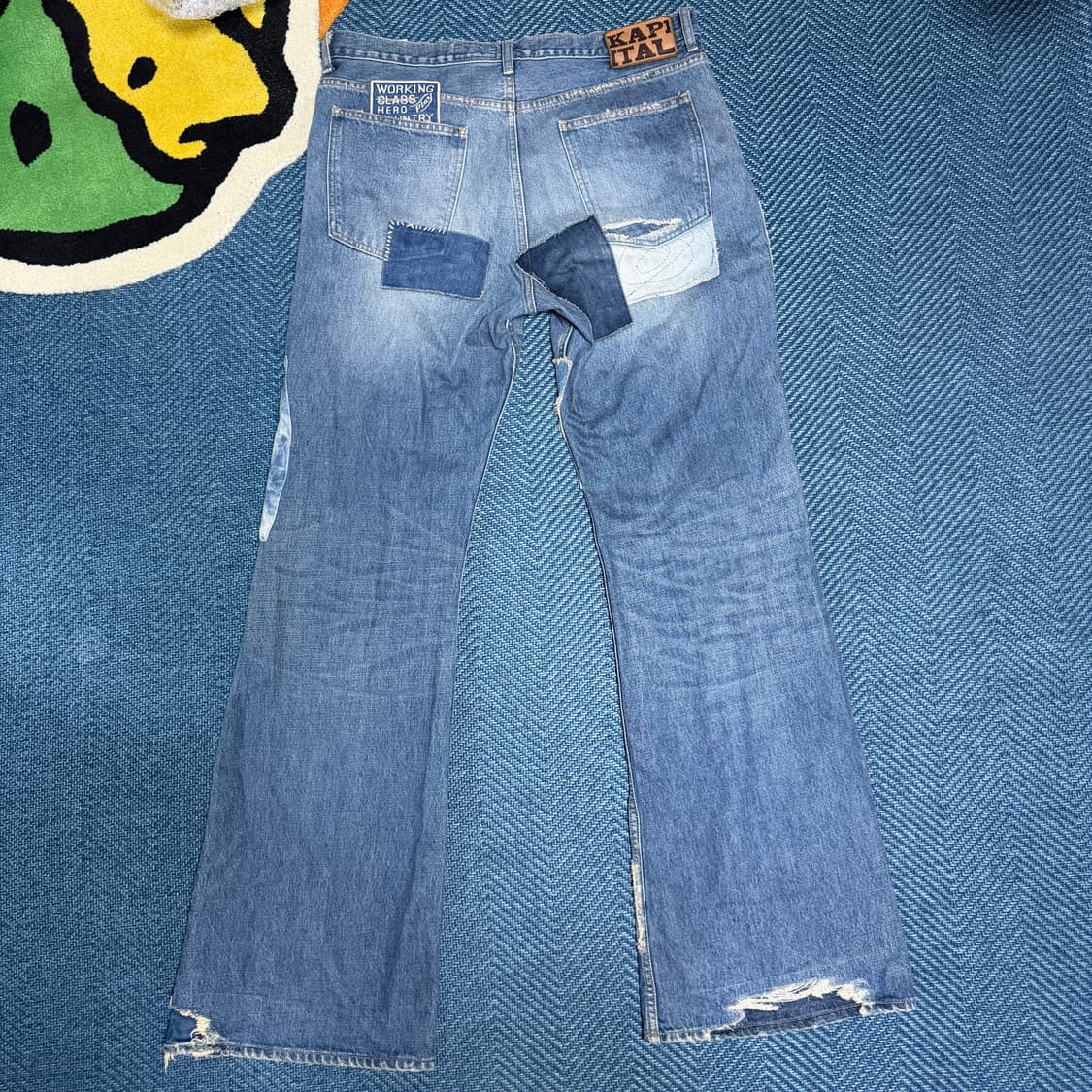[38]캐피탈 크레이지 딕시 데님 팬츠 인디고 상품이미지2