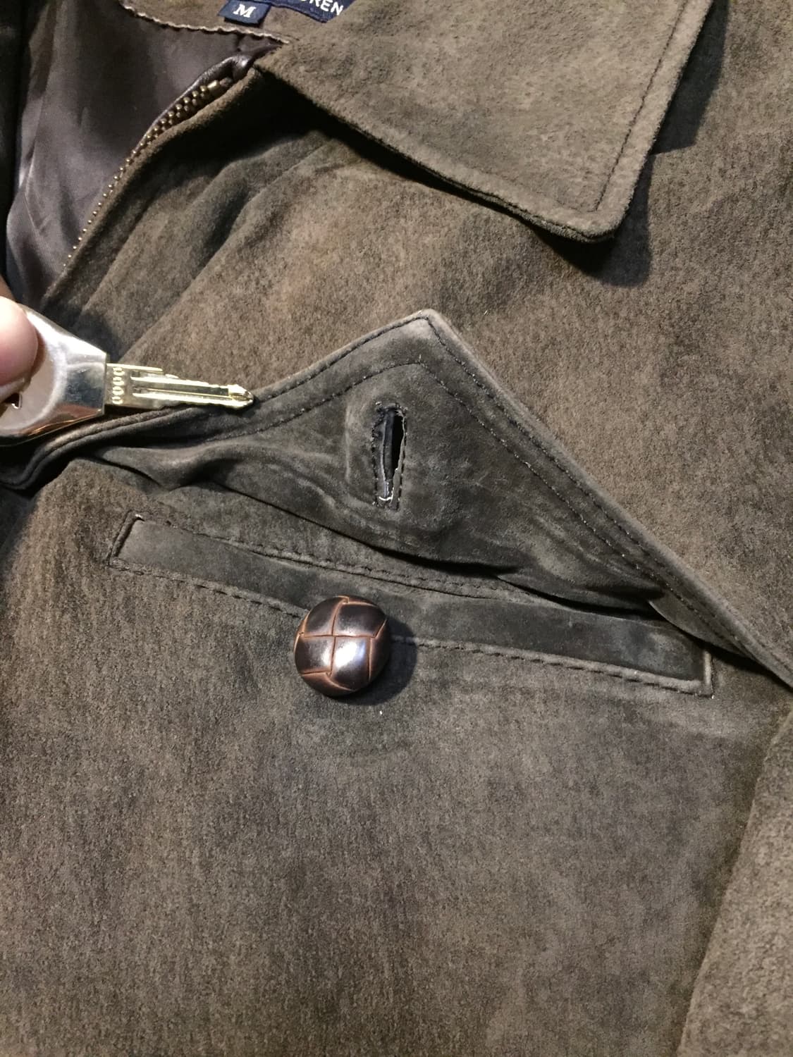 챕스 랄프로렌 스웨이드 자켓 상품이미지4