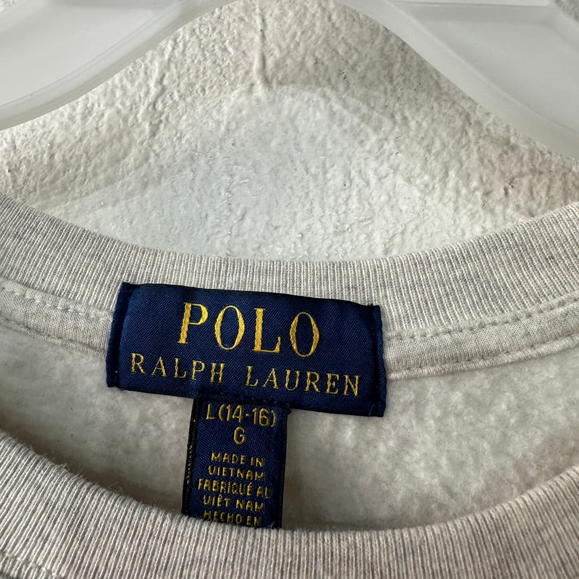 폴로랄프로렌 기모 맨투맨 여성S-M 상품이미지3