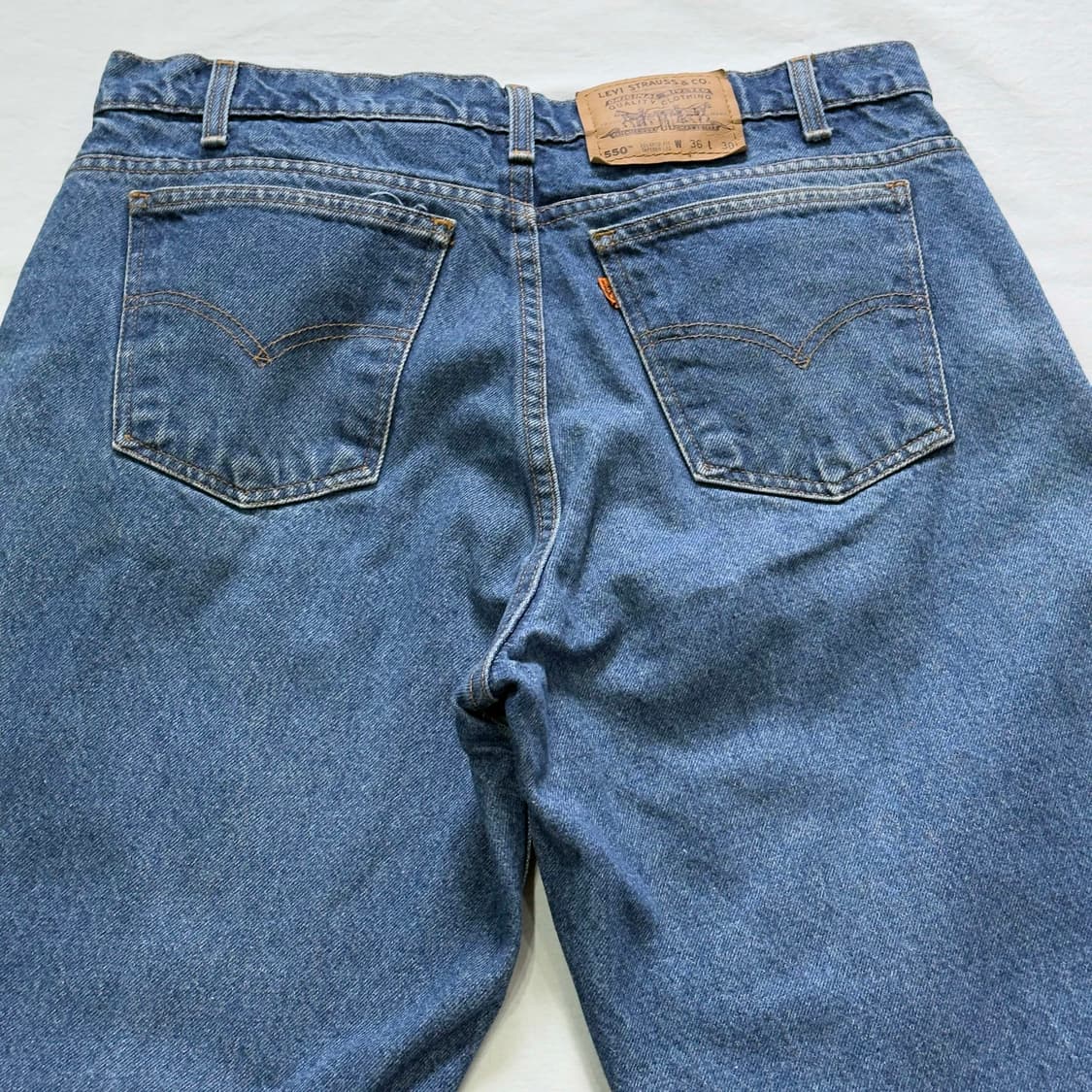90s 리바이스 550 데님팬츠 W36 L30 상품이미지8