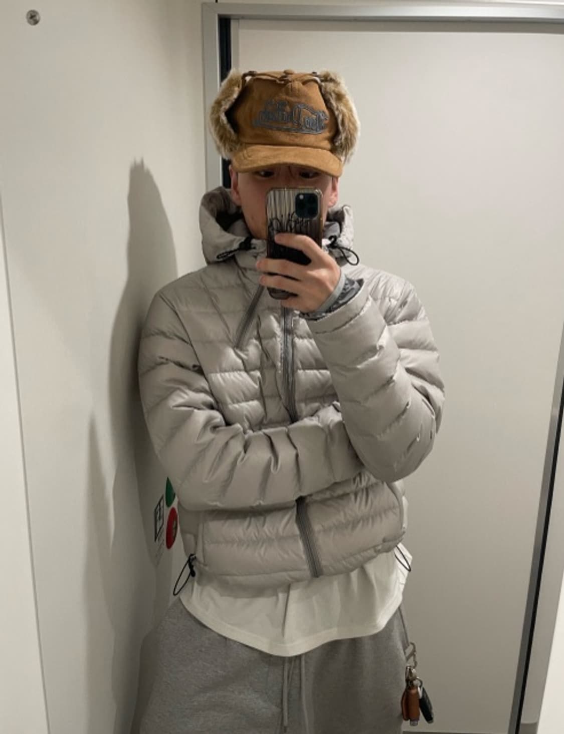 왓츠더유즈 에스키모 라이트다운 경량패딩 L 상품이미지1