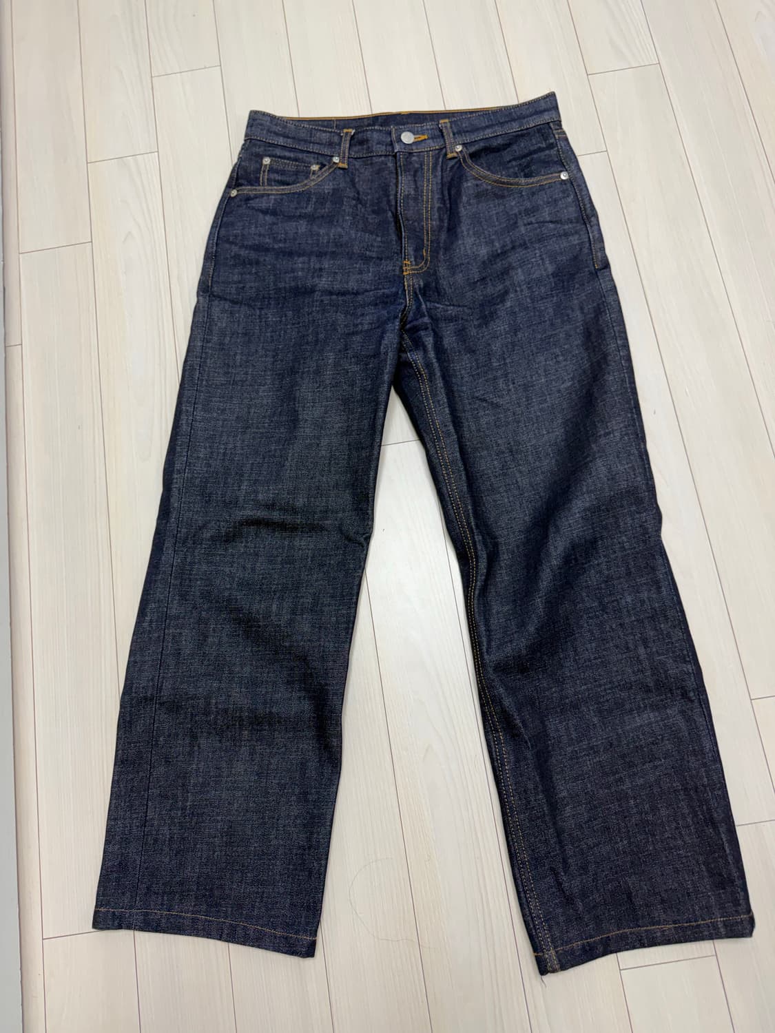 모드나인 생지데님팬츠 kool deep indigo MOD7 상품이미지1