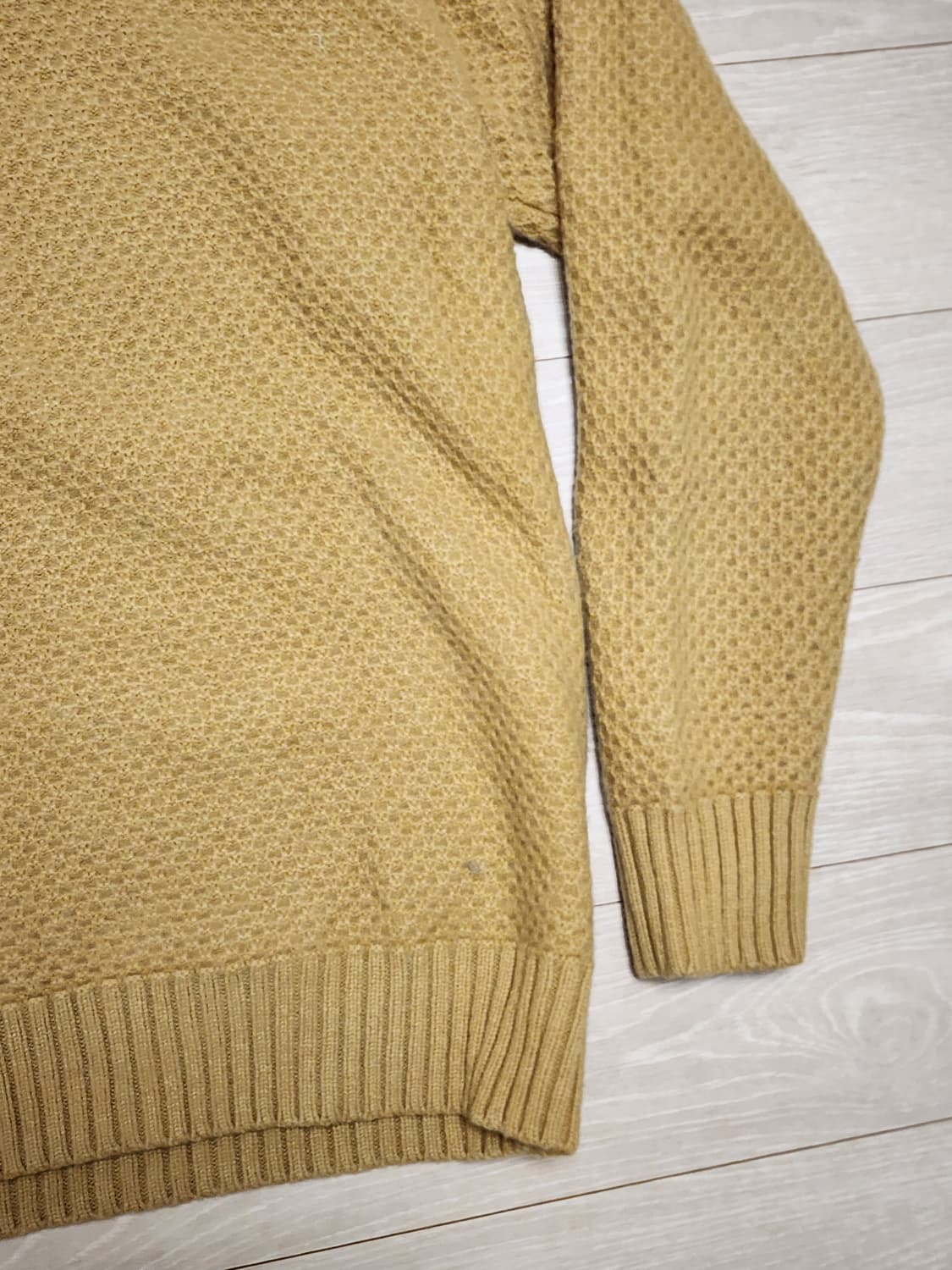 유니클로U 램스울 허니콤 스웨터 XXL 상품이미지4