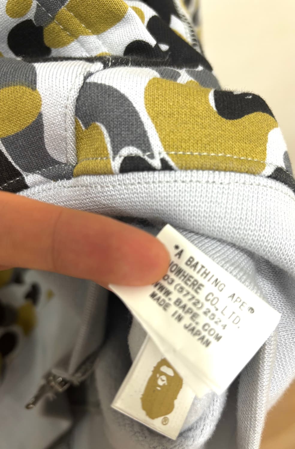 베이프 샤크 후드 황계 상품이미지7