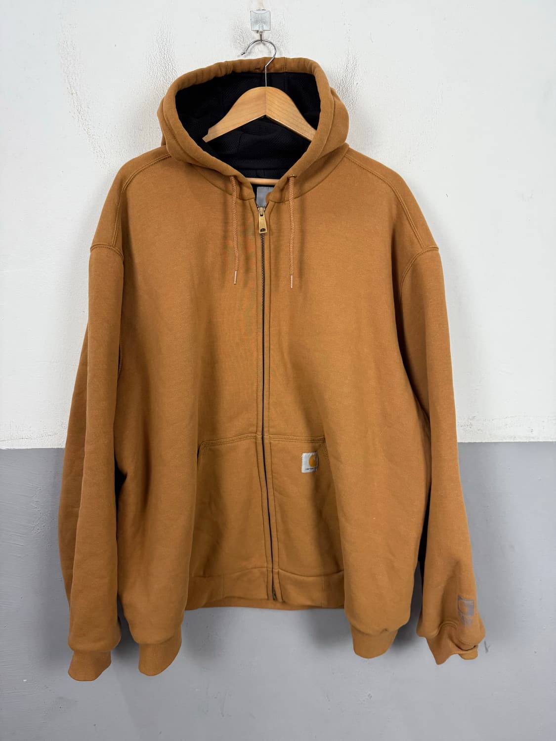 칼하트 된장 패치로고 써멀 코튼 후드집업 2XL 상품이미지1