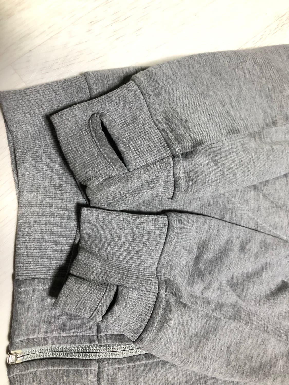 오클리 은각로고 기모 후드집업 M _ 그레이 상품이미지9