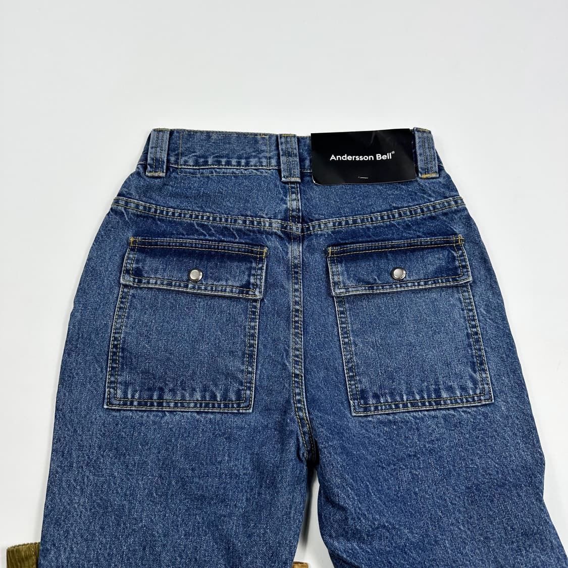 25 앤더슨벨 패치워크 하이웨스트 부츠컷 데님팬츠 상품이미지5