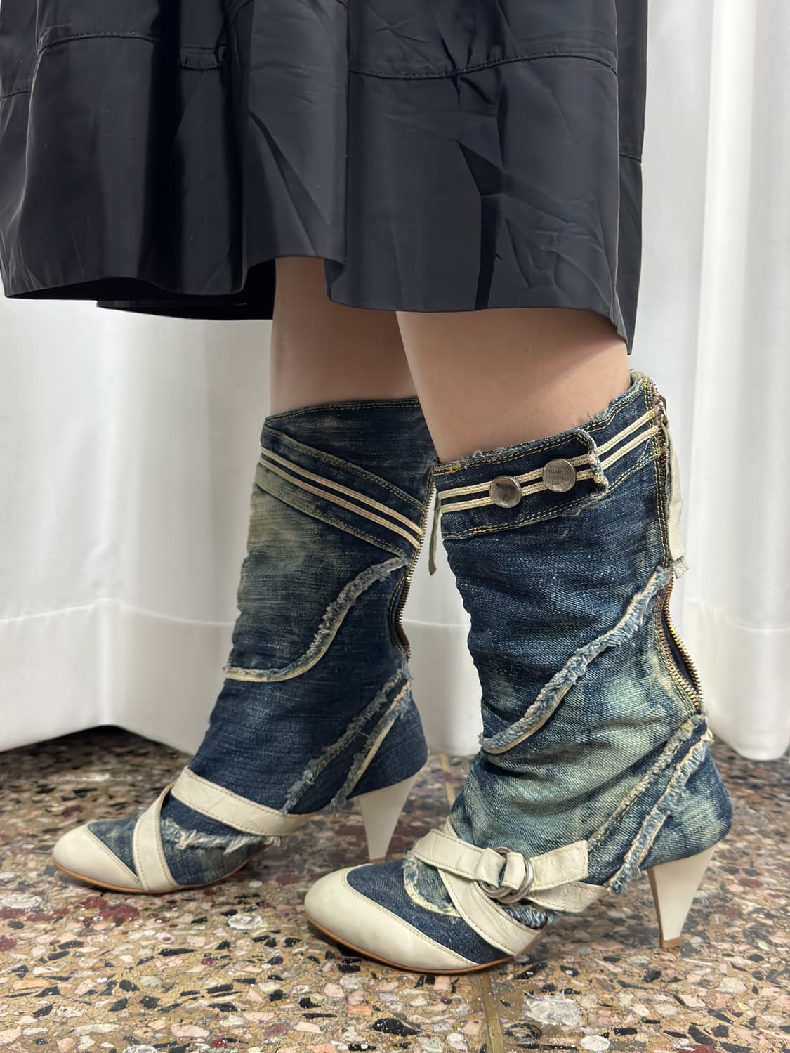 denim boots 상품이미지1
