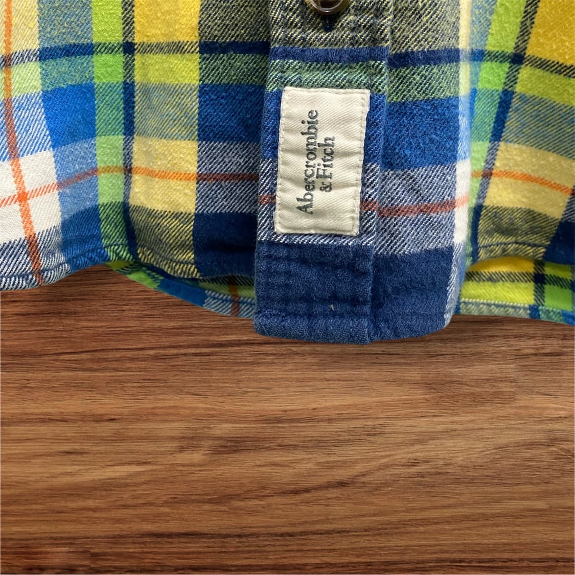 아베크롬비 앤 피치 체크 셔츠 M 상품이미지2