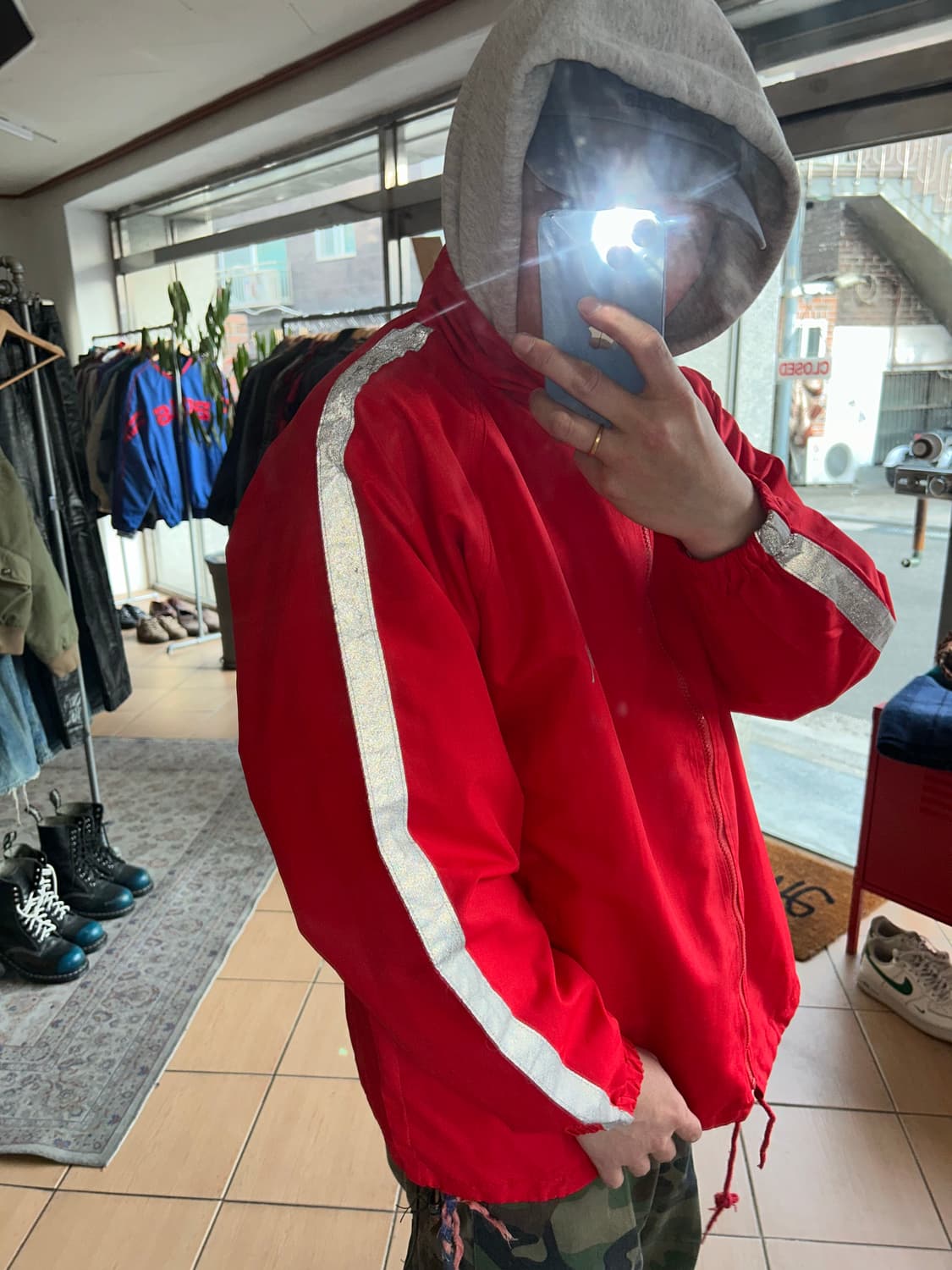 90‘s 스투시스포츠 리플렉티브 바람막이 상품이미지9