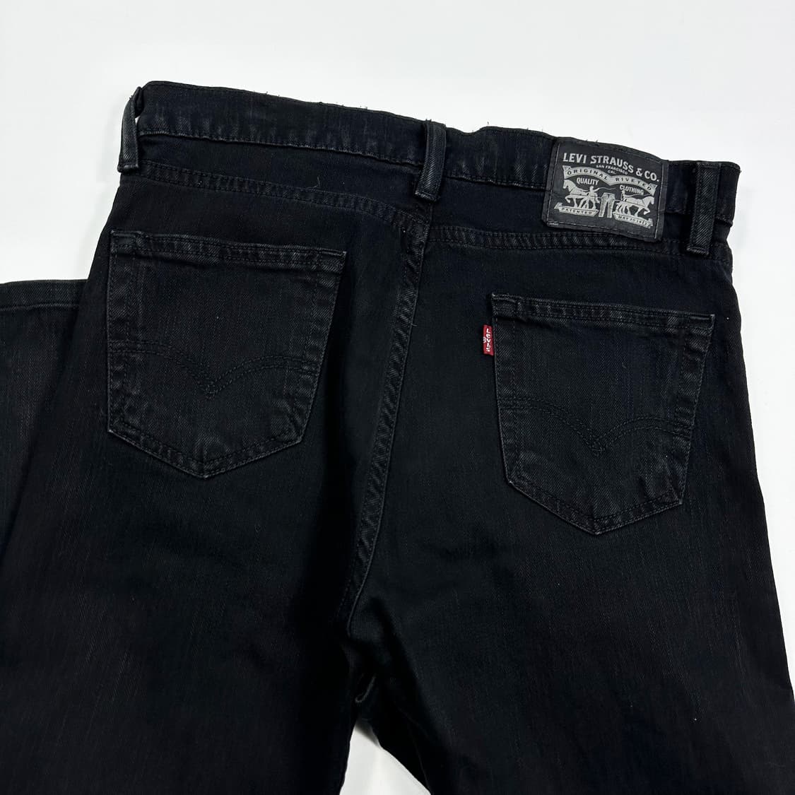 리바이스 오리지널 흑청 블랙진 데님 팬츠 (30인치 여성추천) 상품이미지4
