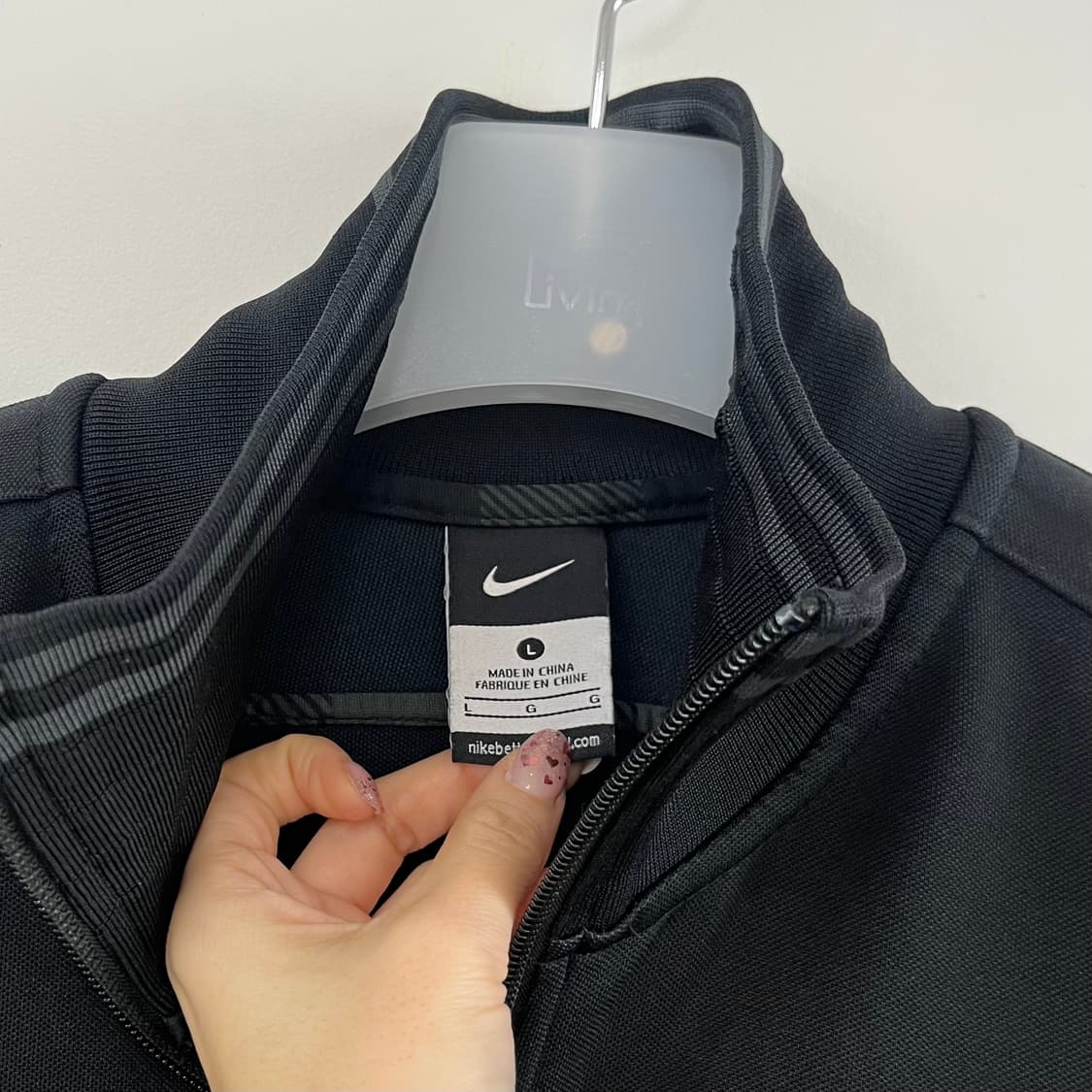 나이키 12-13 맨체스터 유나이티드 올블랙 트랙탑 져지 상품이미지7