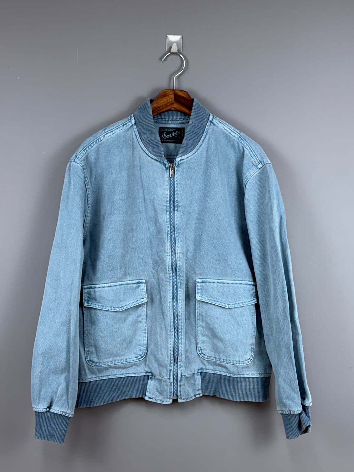 피츠 데님 블루종 자켓 E9 상품이미지2