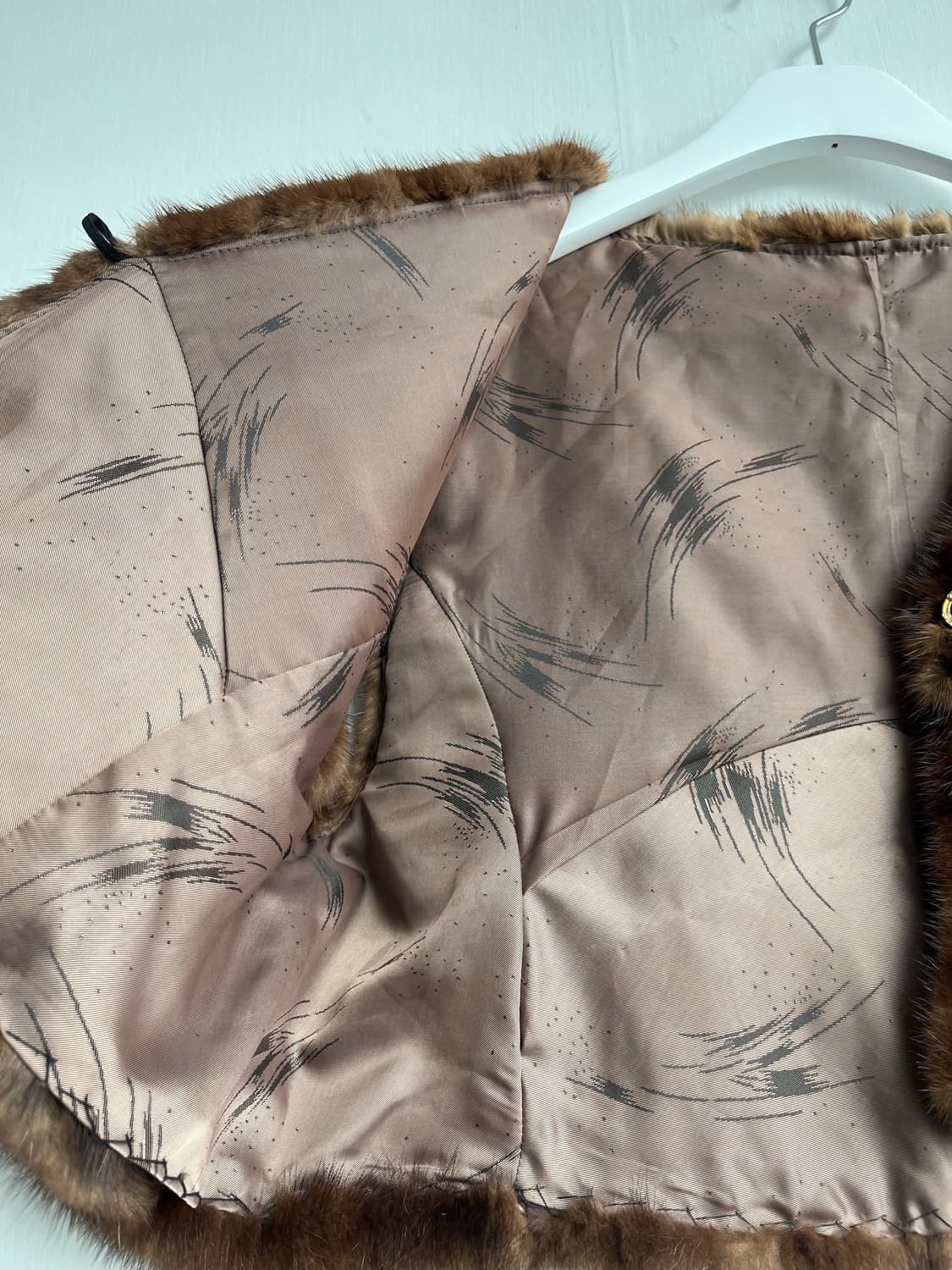 브라운 밍크 퍼 조끼 상품이미지4