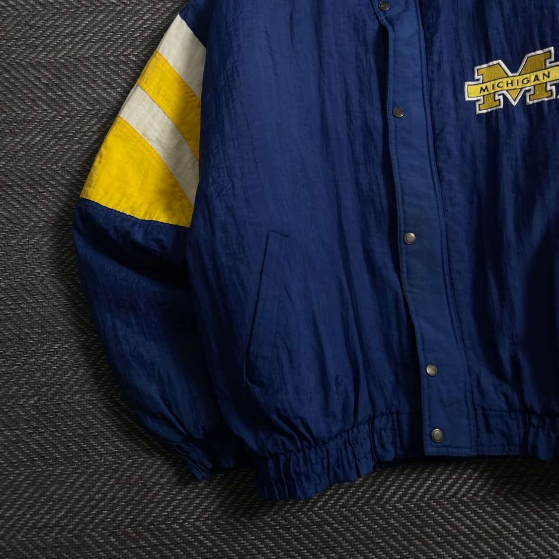 90s 올드스쿨 USA 미시건 컬리지 점퍼o 4590 상품이미지4