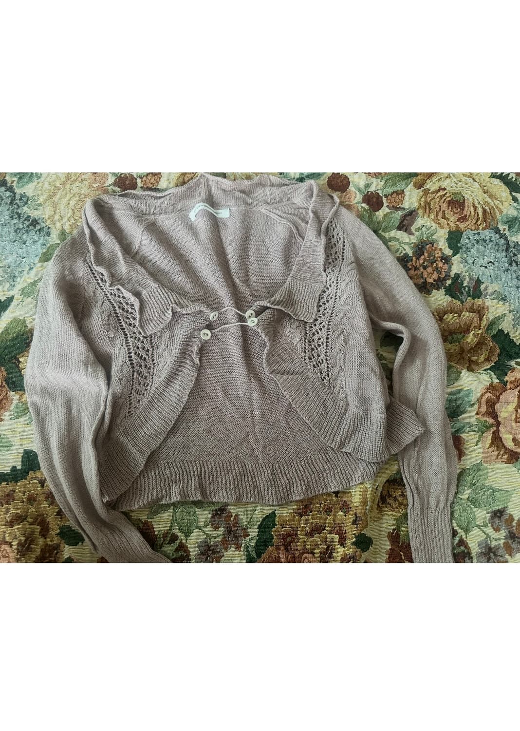 빈티지 핑크 볼레로 상품이미지1