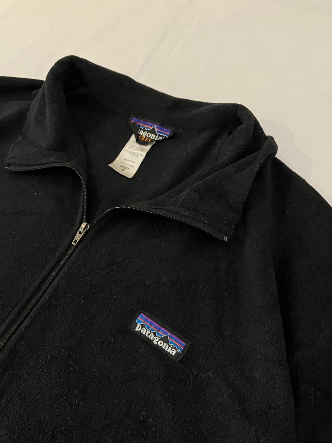 파타고니아 신칠라 하프집업 플리스 풀오버 블랙 상품이미지2