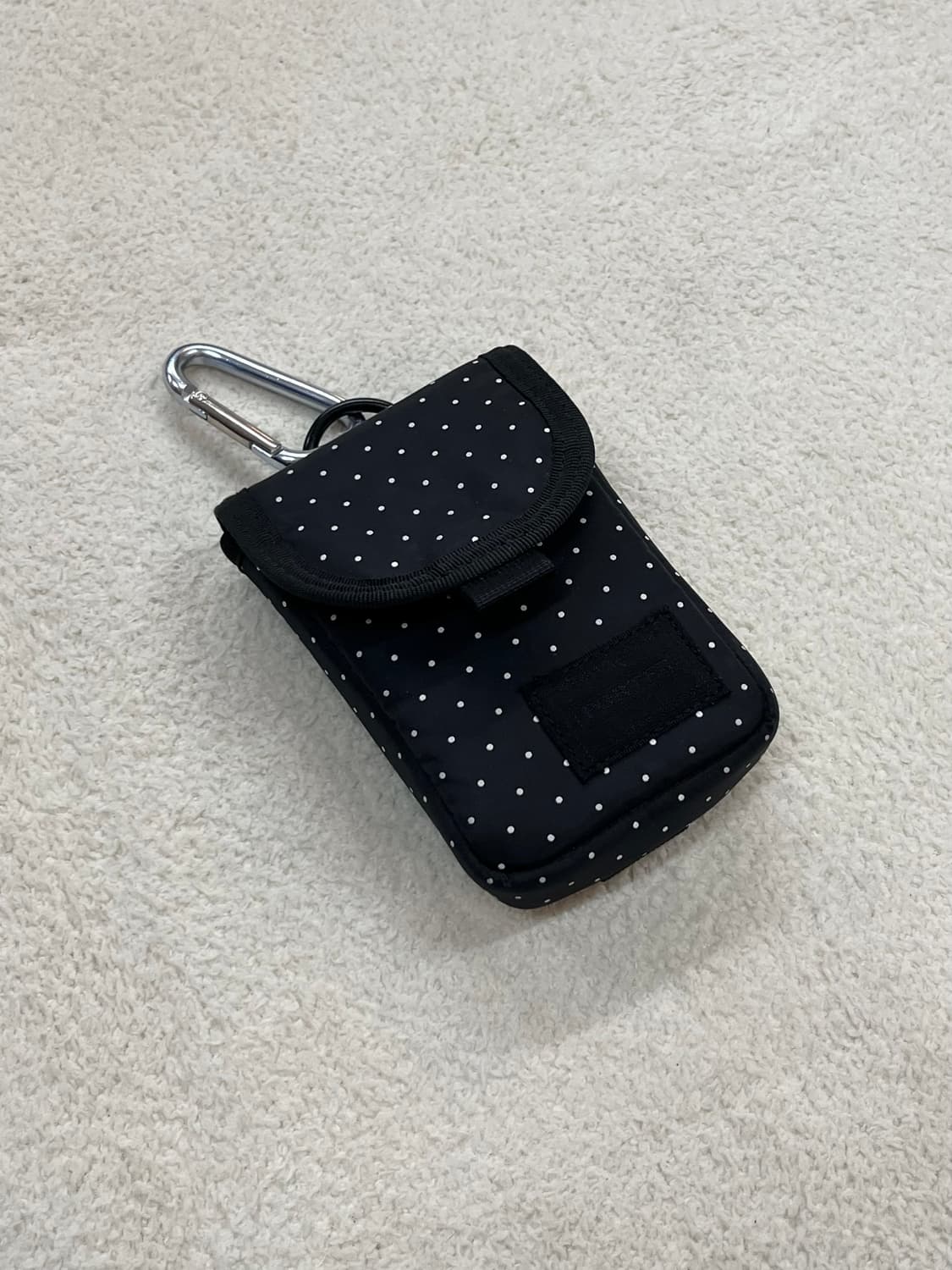 포터 도트 파우치 지갑 블랙 상품이미지2