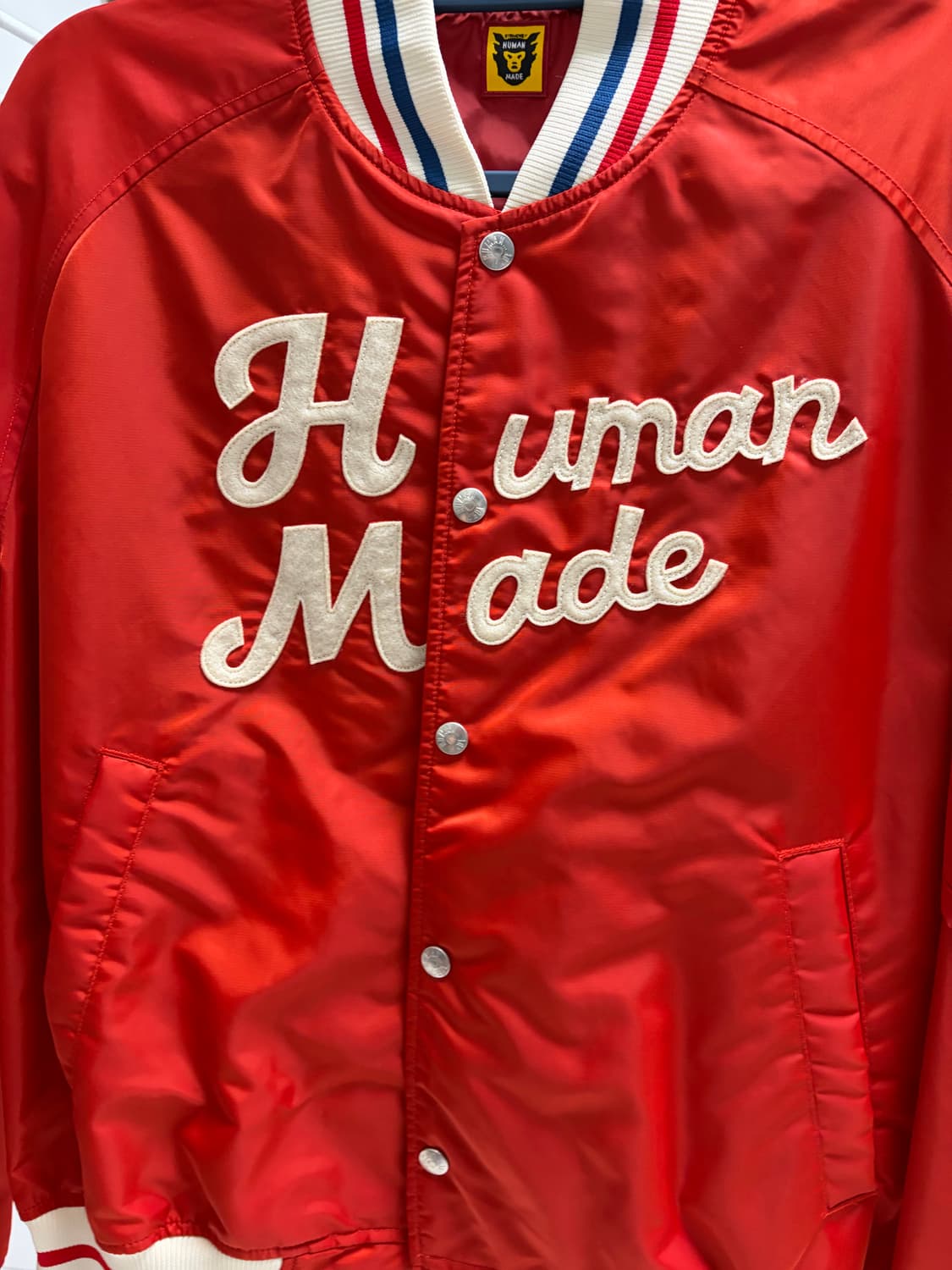 (상태 s급) Human Made 바시티 자켓 Msize 상품이미지3