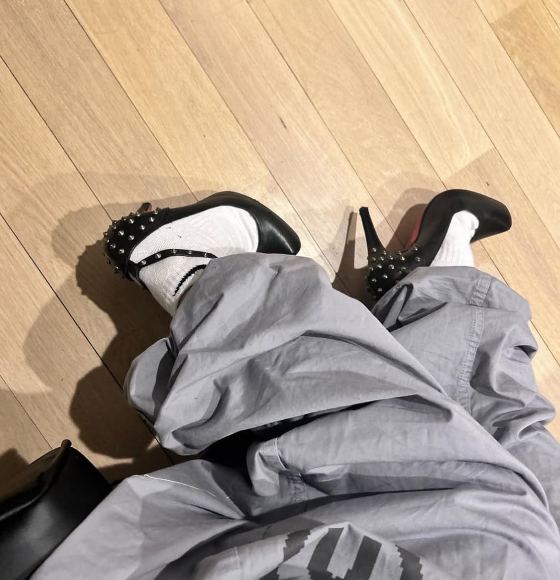 Hidden NY 히든 뉴욕 over pants gray 상품이미지3