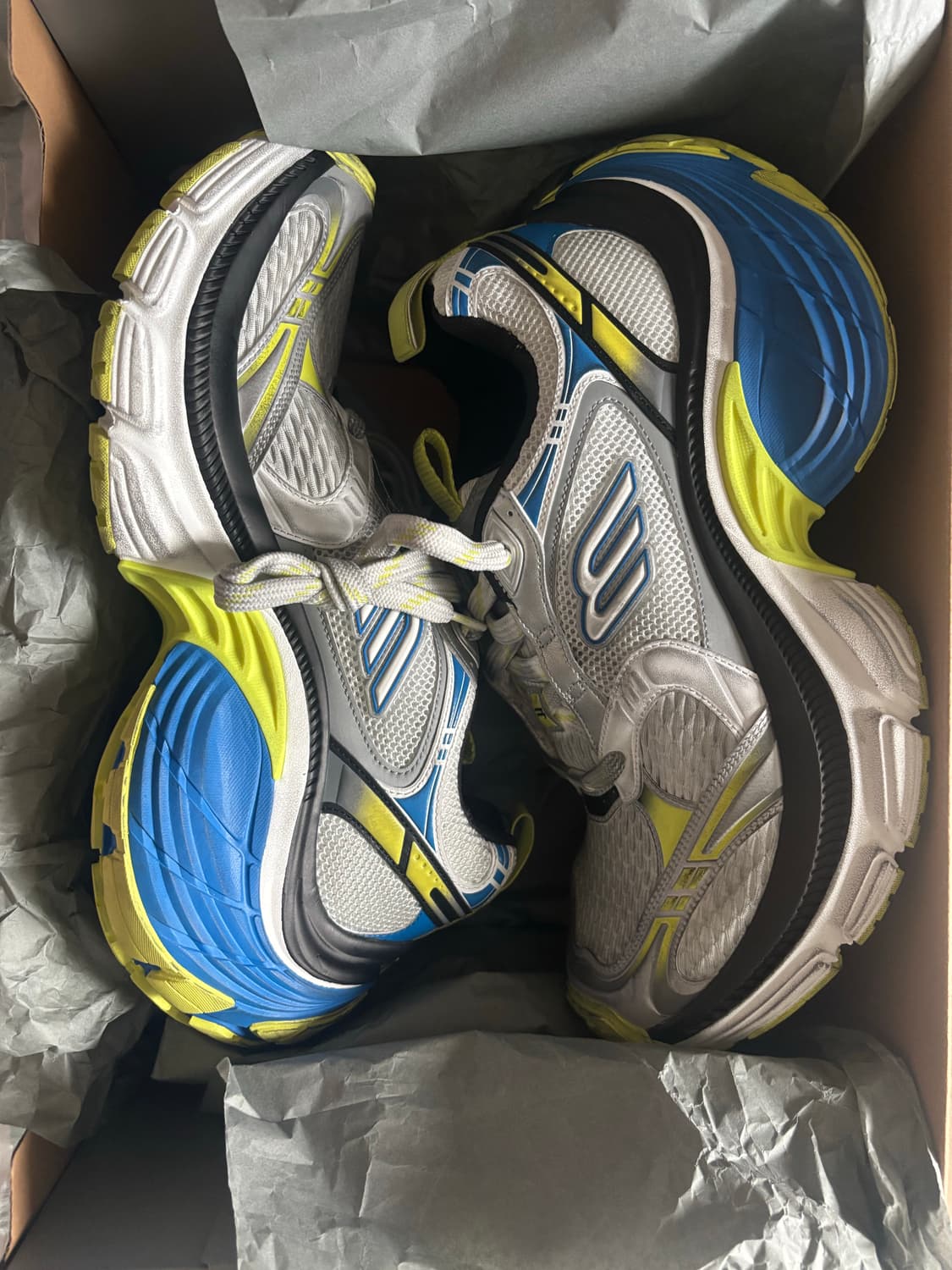 Balenciaga 10xl - blue/yellow 상품이미지1